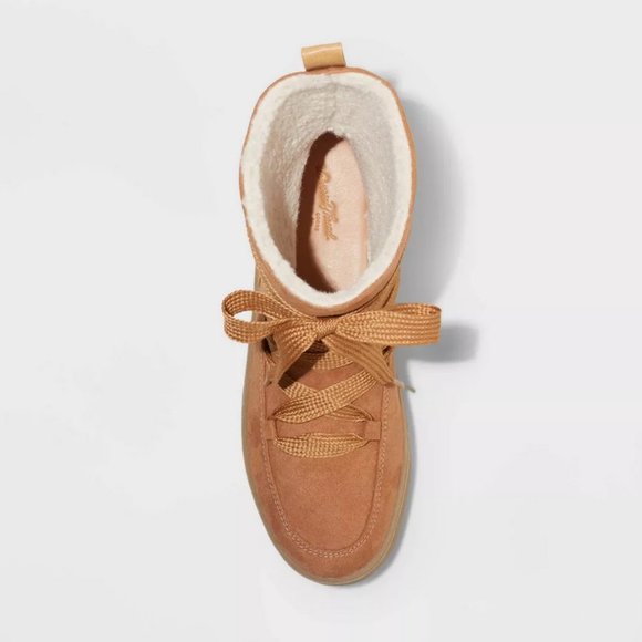 Women's Birgitte Winter Boots Cognac - Universal Thread™ - Picture 3 of 5